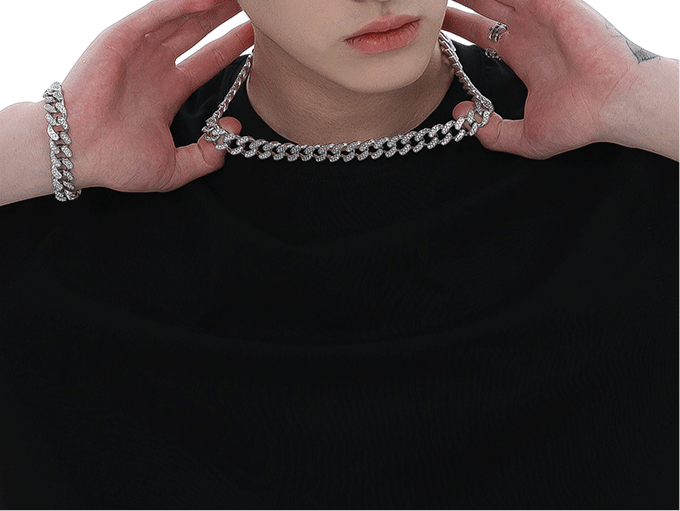 CN1009 Diamond Cuban Chain