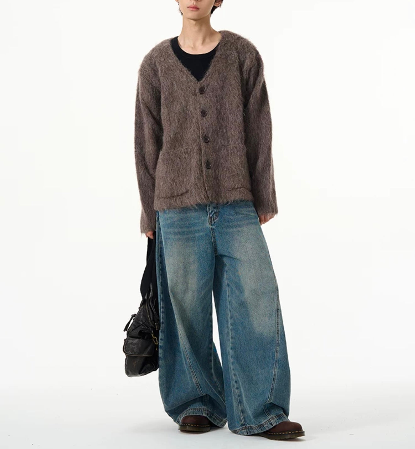 TJ10032 Wide-Leg Barrel Jeans/ Street Glide