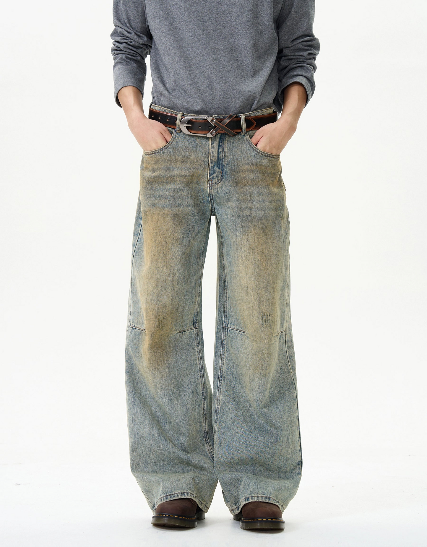 TJ10044 Baggy Jeans/ DirtFade