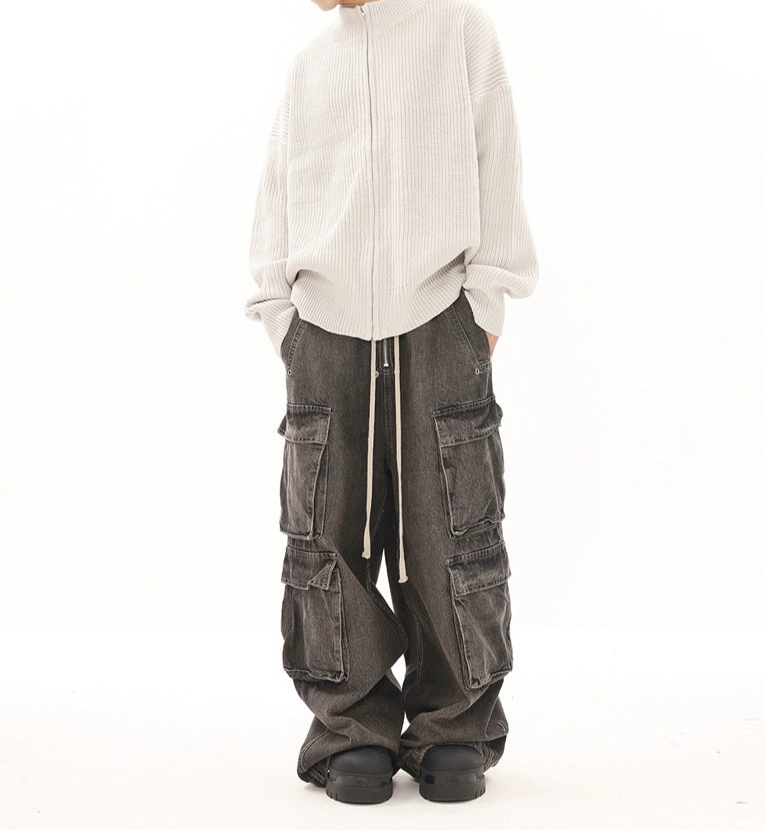 TJ10020 Oversized Trousers/ Double Cargo