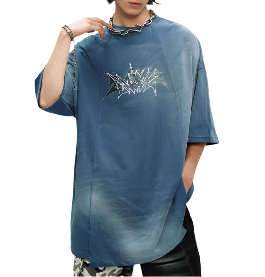 TLS121 Oversized tee/ Void Wave
