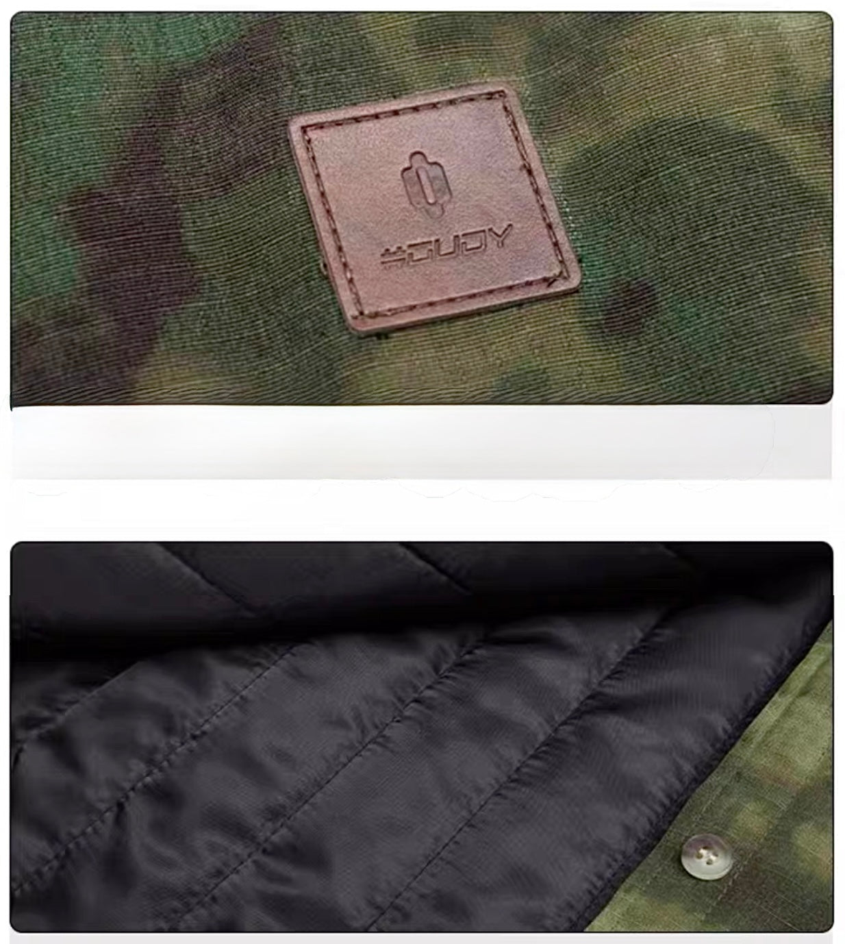 JS10007 Oversized Hooded Winter Jacket/ Shadow Terrain