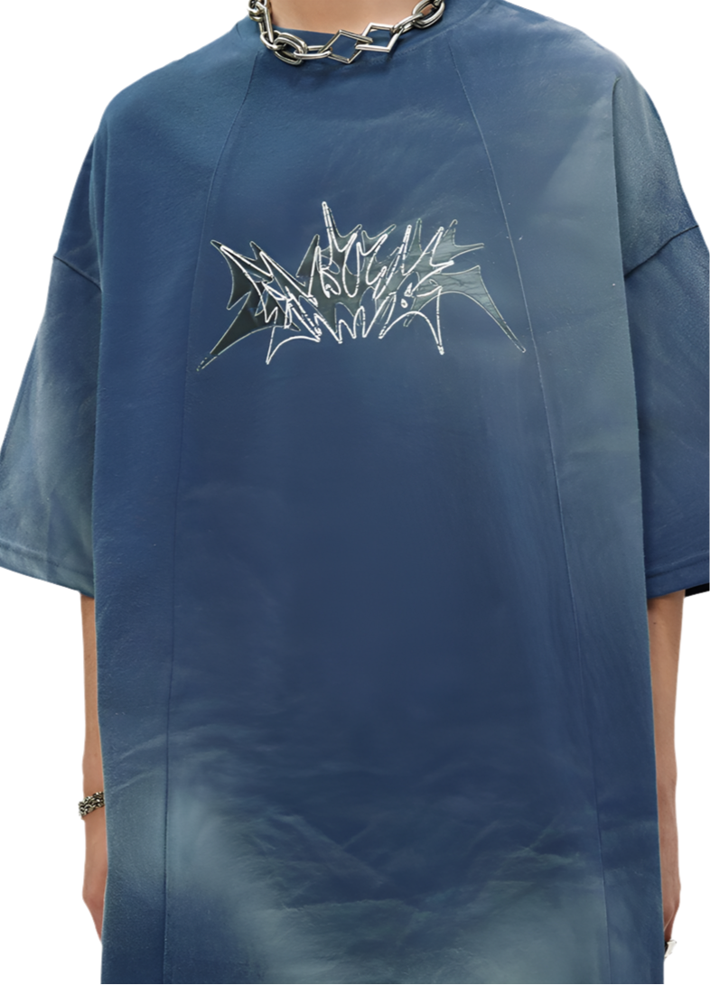 TLS121 Oversized tee/ Void Wave