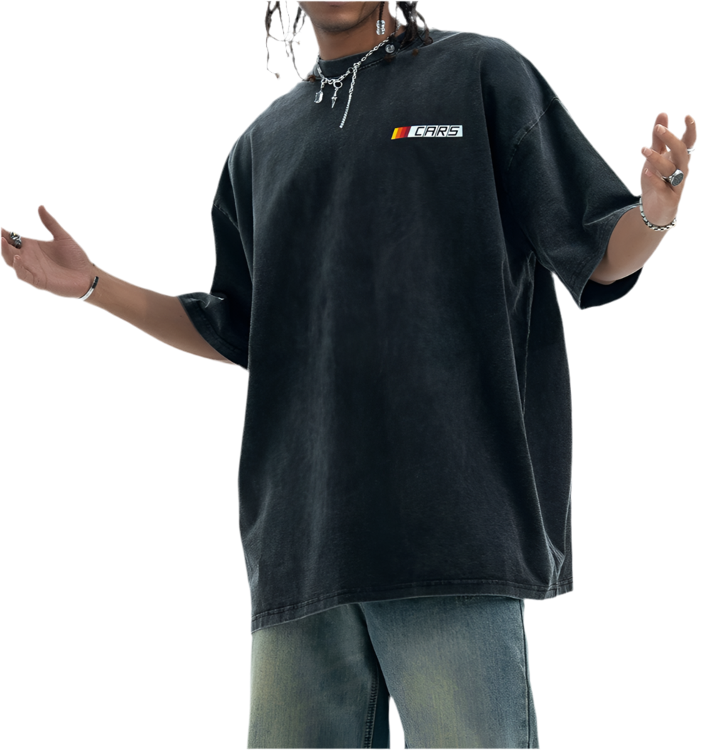 TLS128 Oversized Tee/ Lightning McQueen