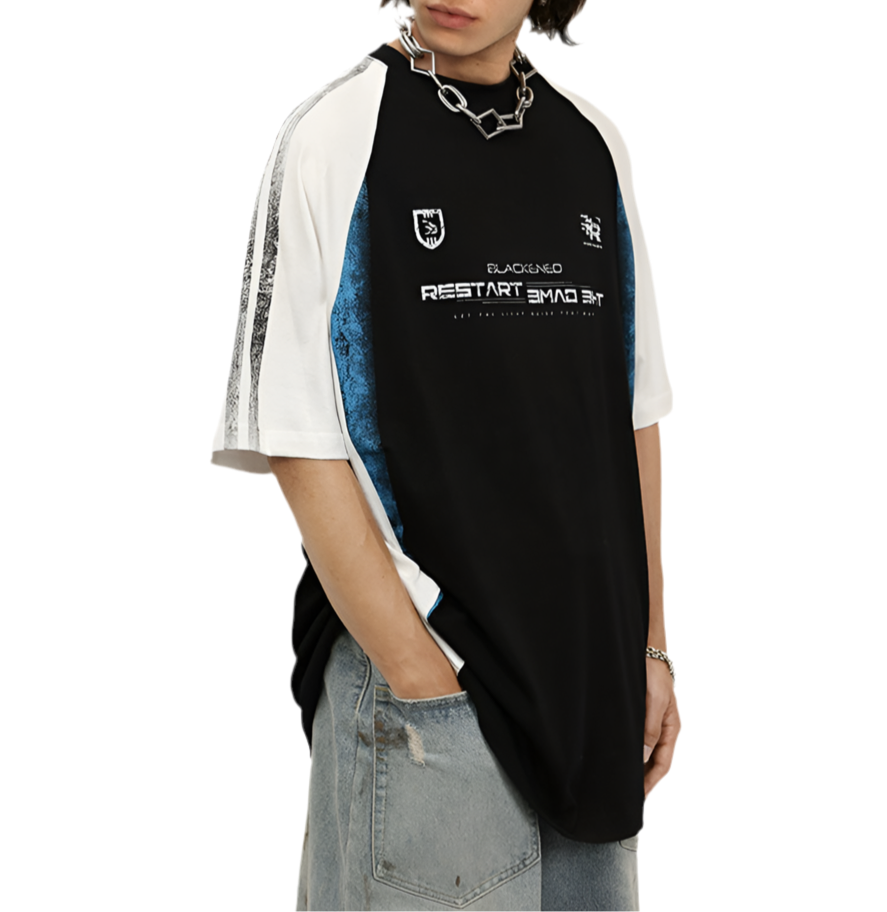 TLS108 Oversized tee/ Rev Racer