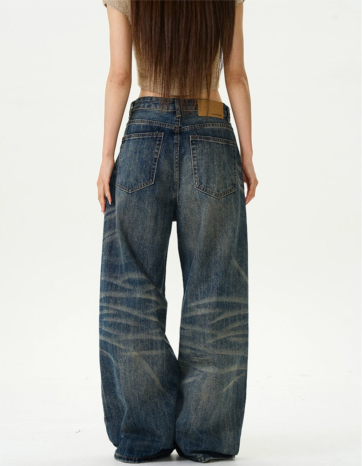 TJ10037 Baggy Jeans/ Vanguard Washed