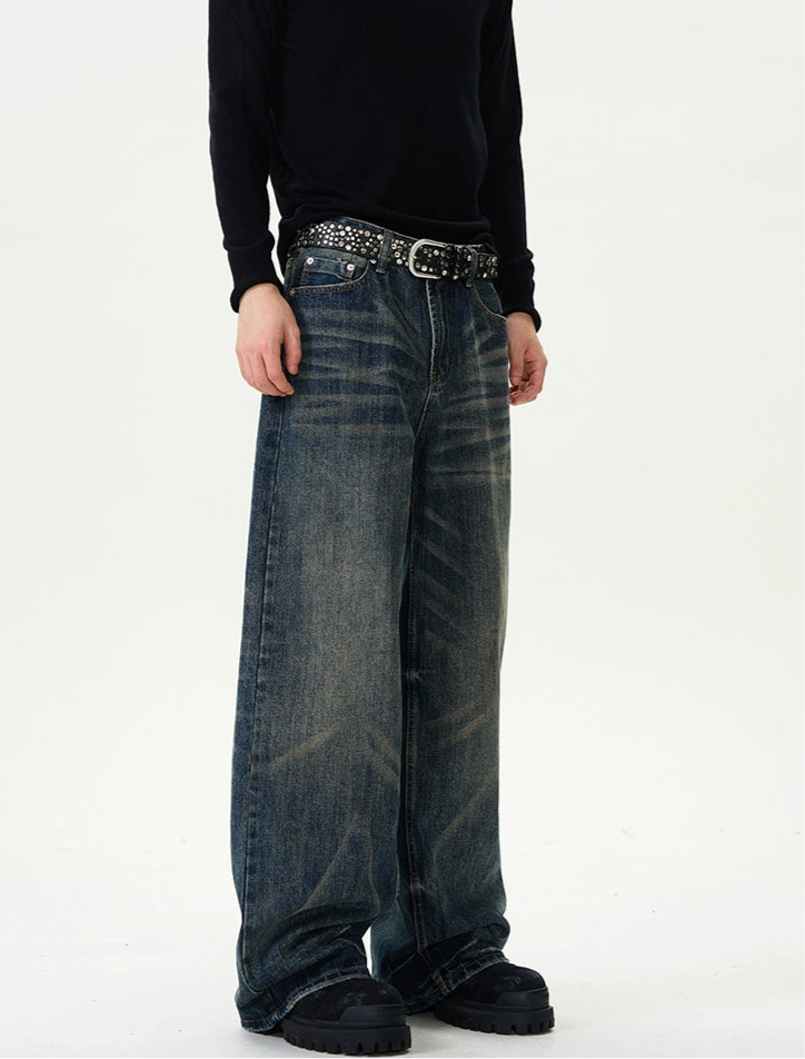 TJ10037 Baggy Jeans/ Vanguard Washed