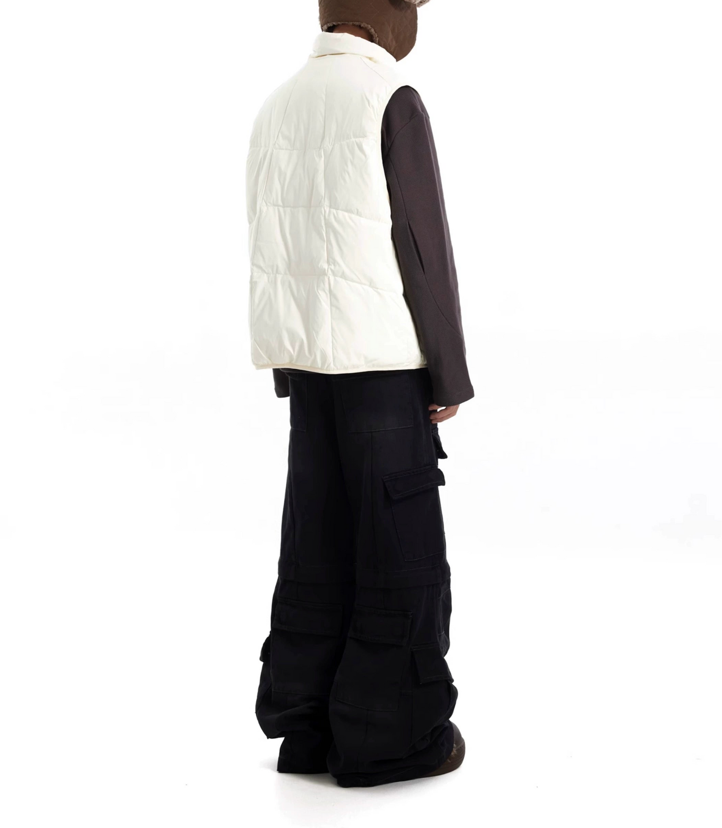 TJ10056 Baggy Cargo Trousers/ Dual Mode