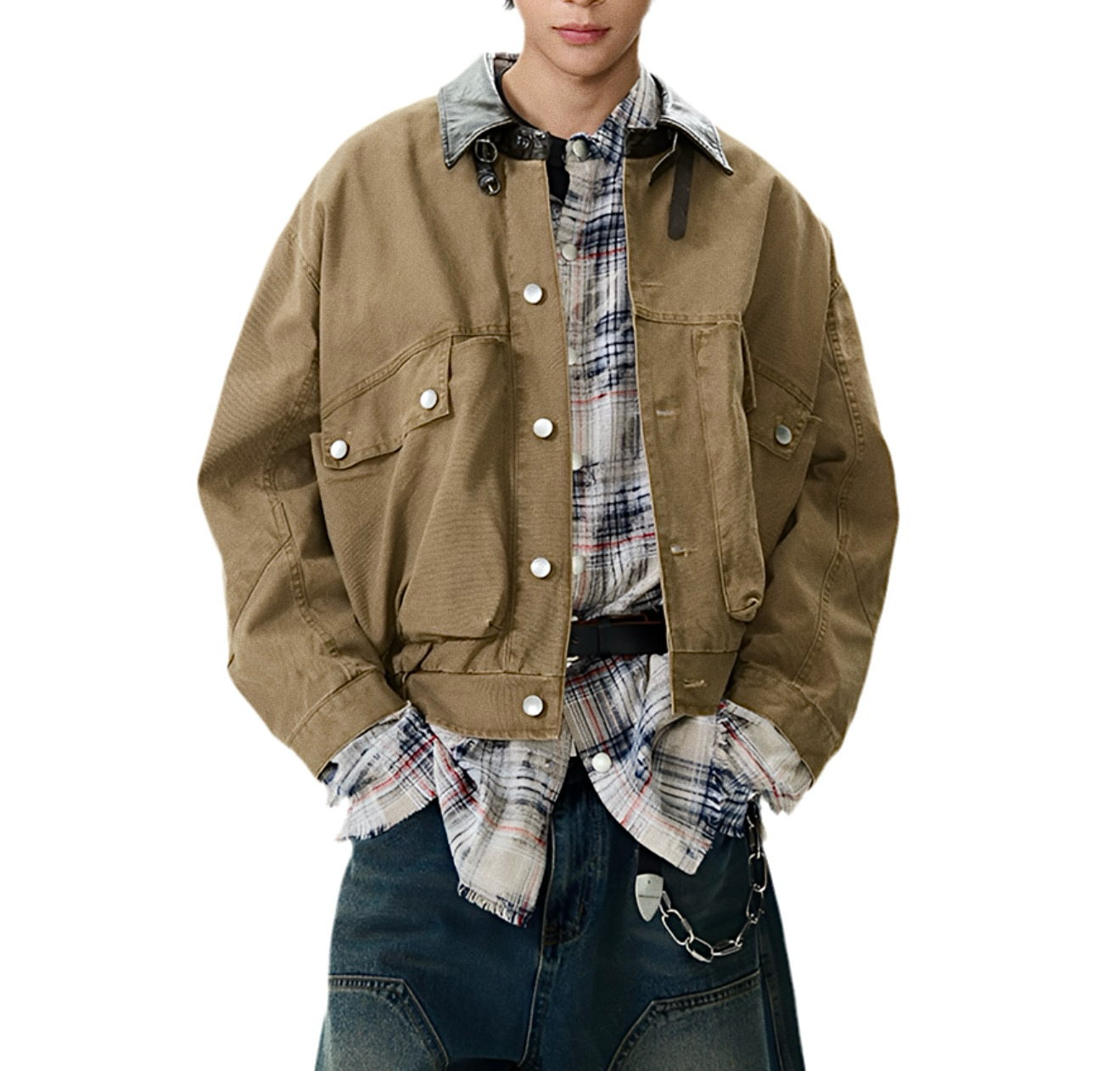 JS10011 Oversized Jacket/ Urban Fleece Utility
