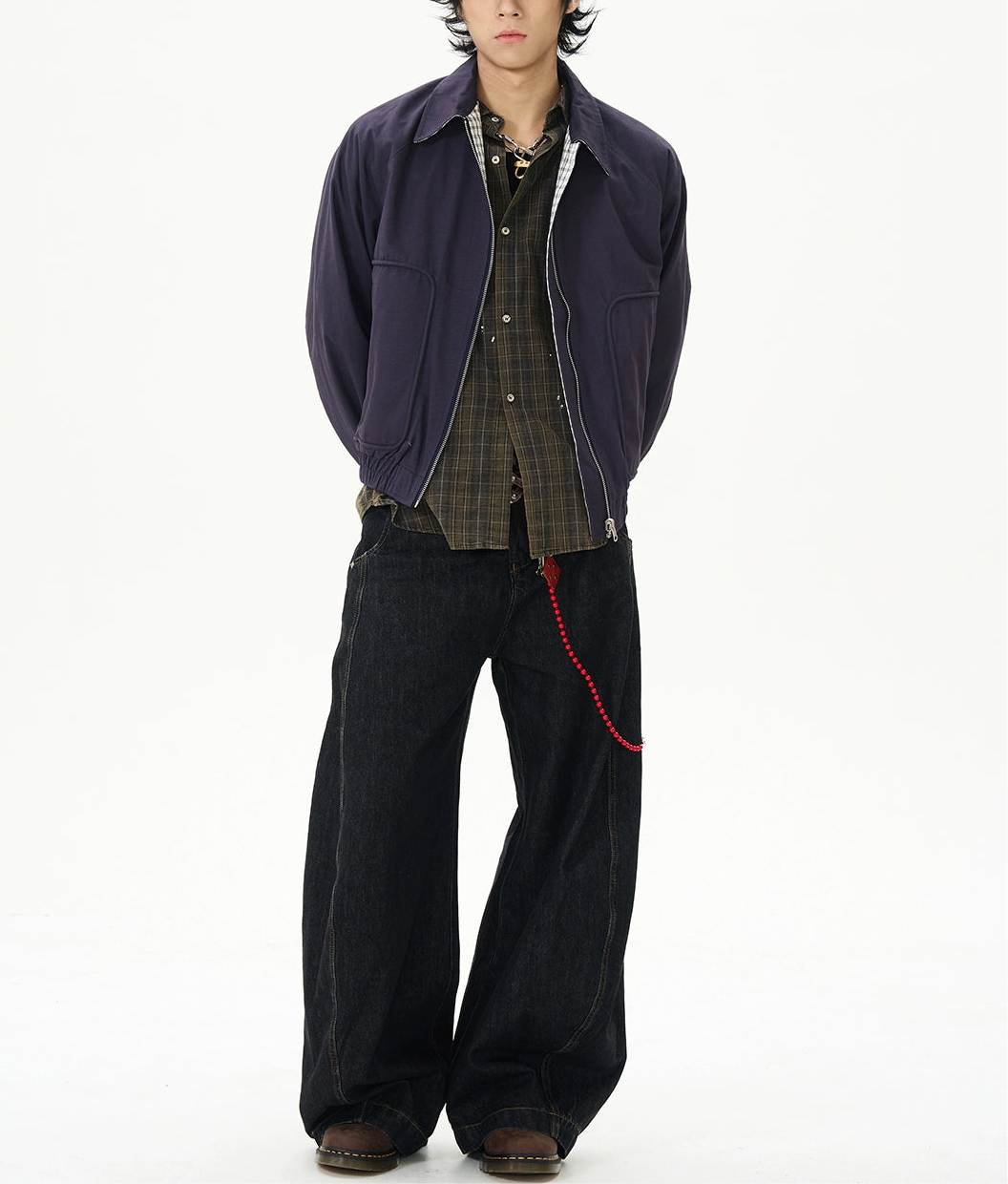 TJ10074 Baggy Selvedge Denim Jeans
