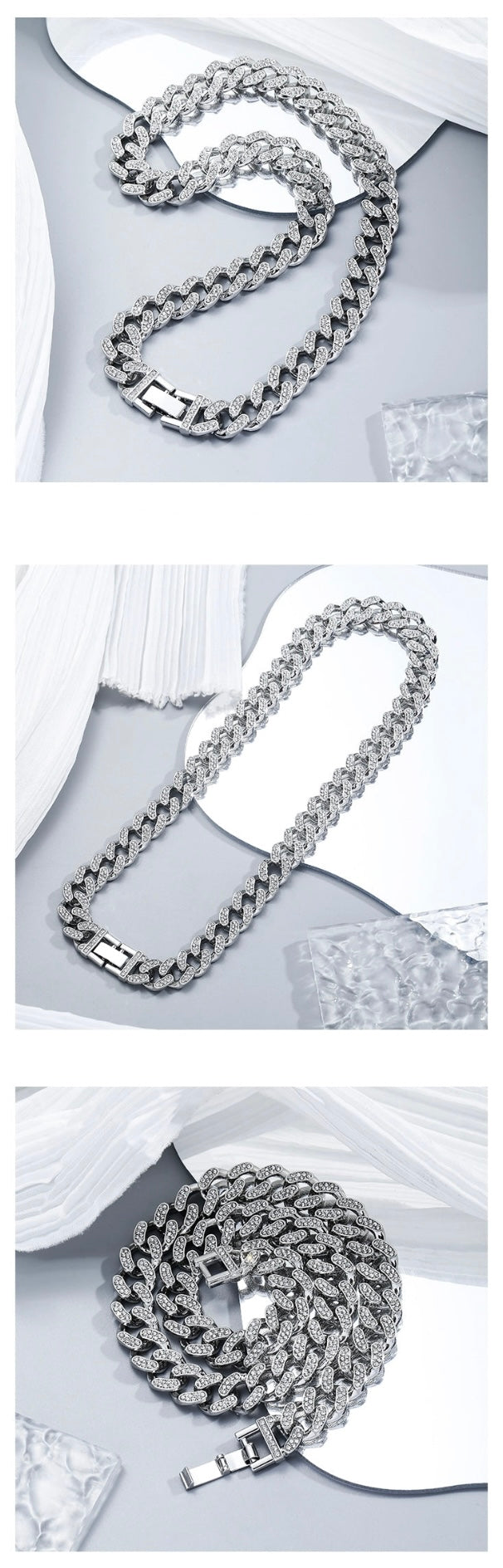 CN1009 Diamond Cuban Chain