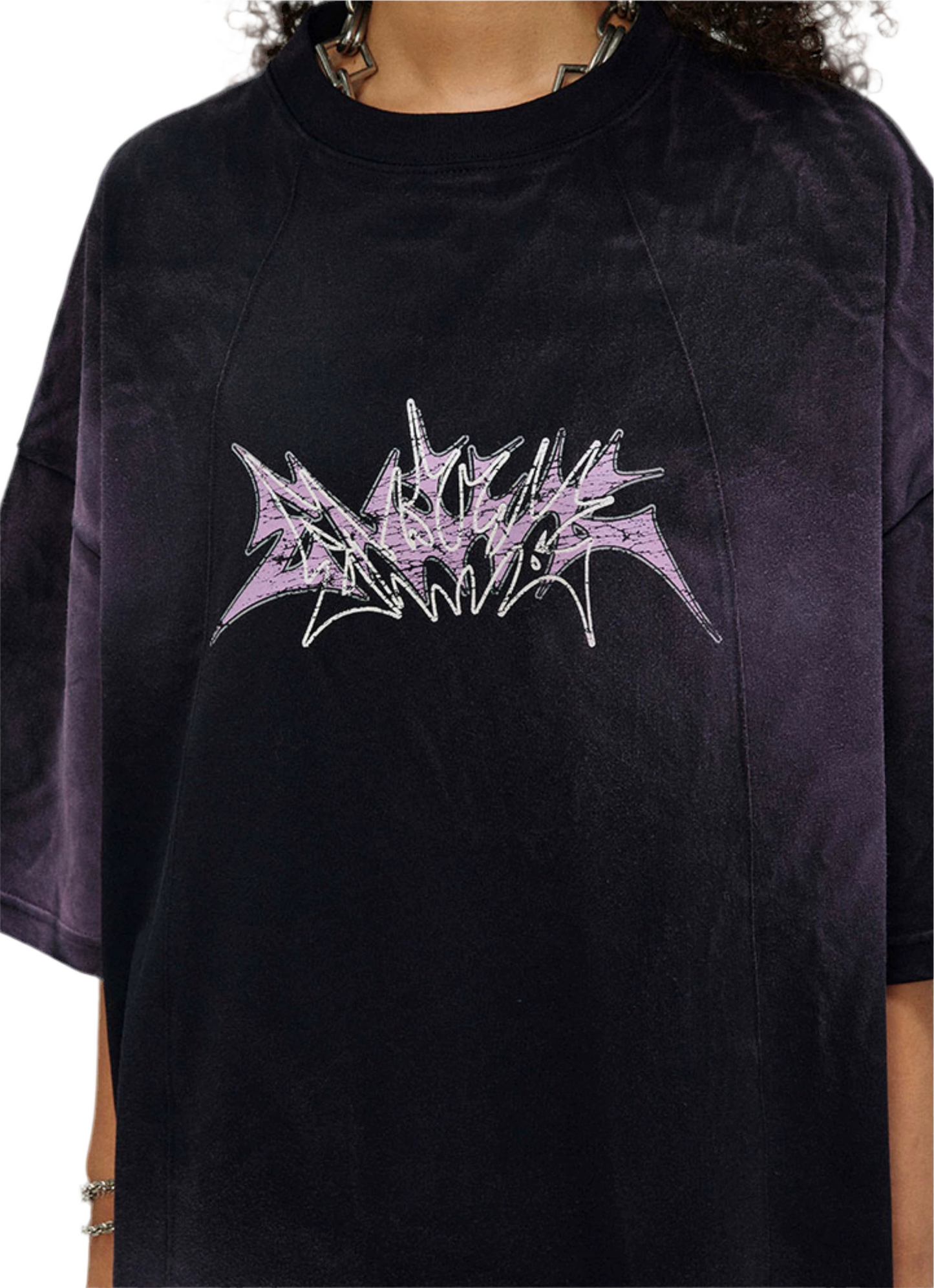 TLS121 Oversized tee/ Void Wave