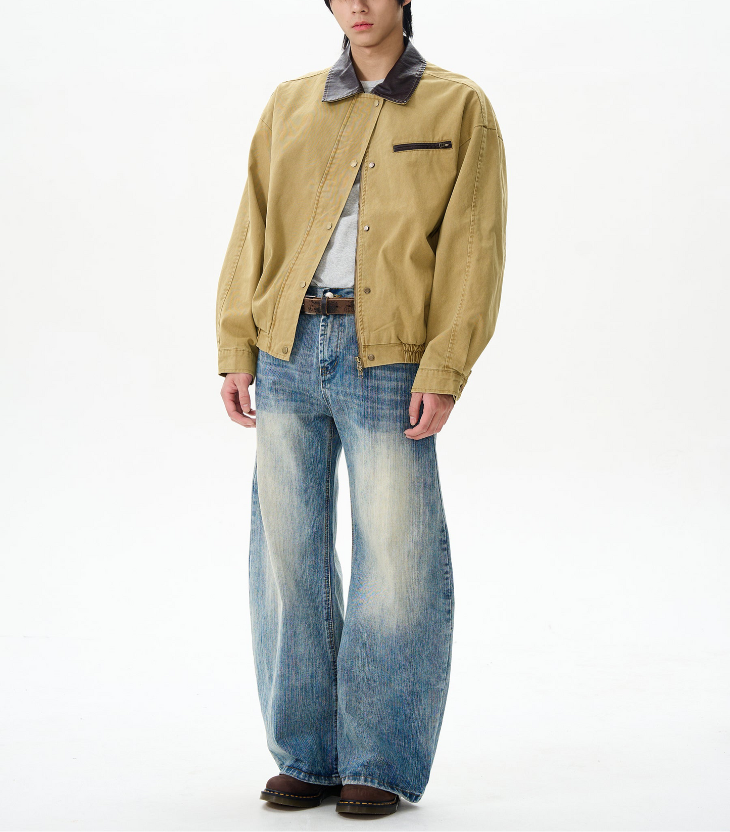JS10073 Oversized Detroit Jacket
