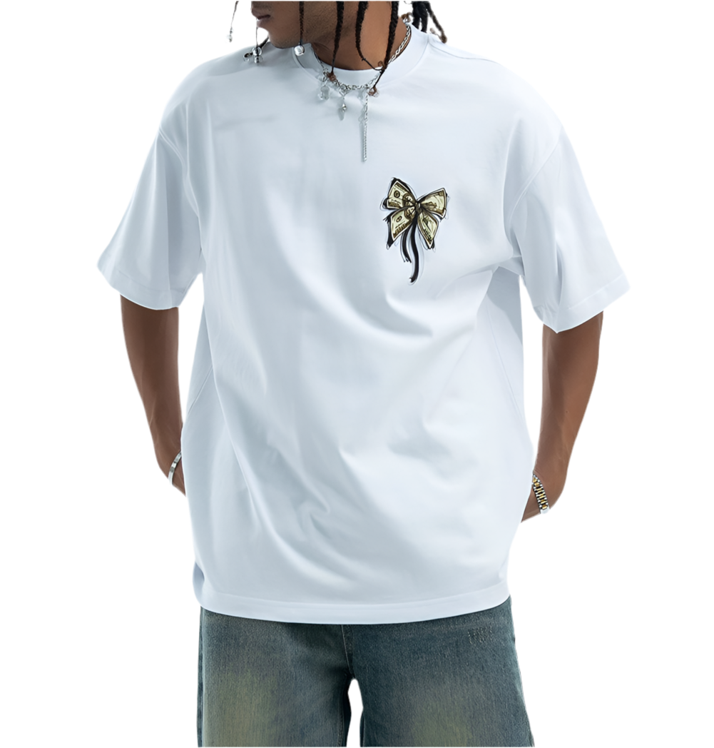 TLS127 Oversized tee/ Money Ribbon