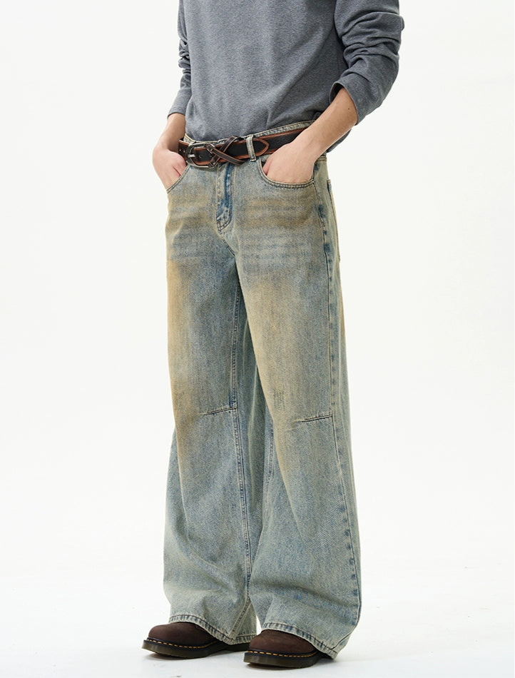TJ10044 Baggy Jeans/ DirtFade