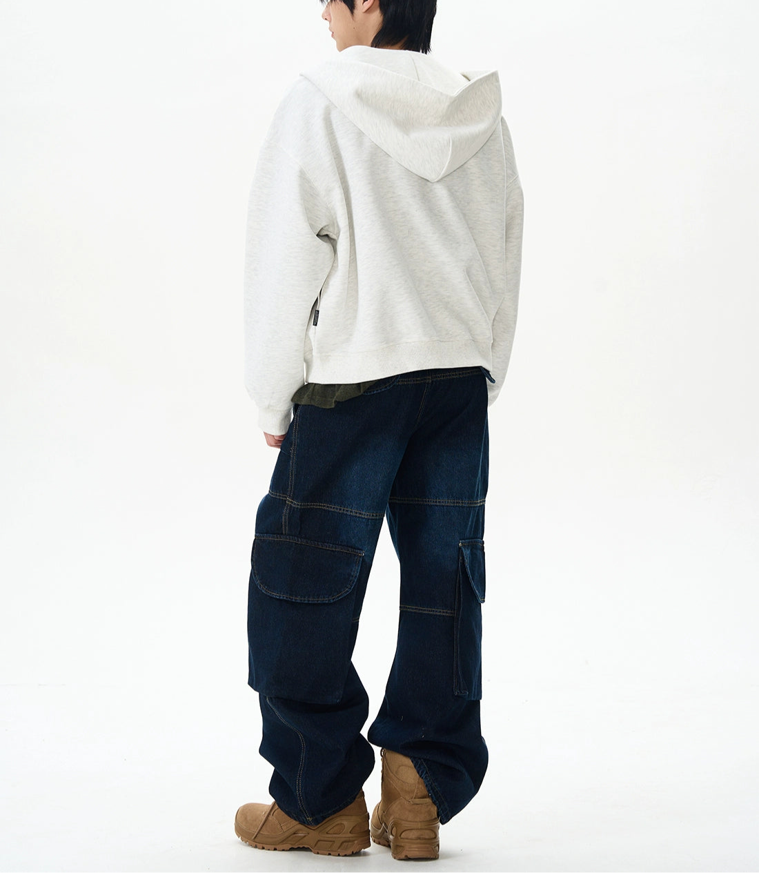 HS10053 Oversized Vintage Retro Hoodie