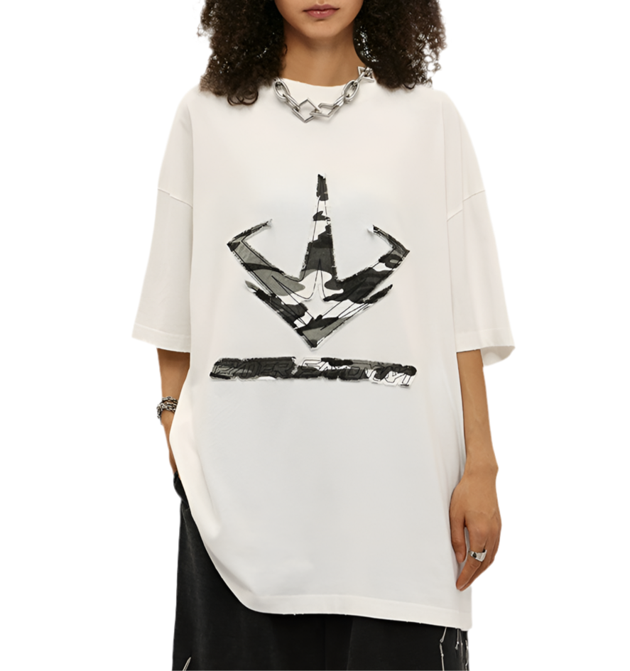 TLS110 Oversized tee/ Camo Viper