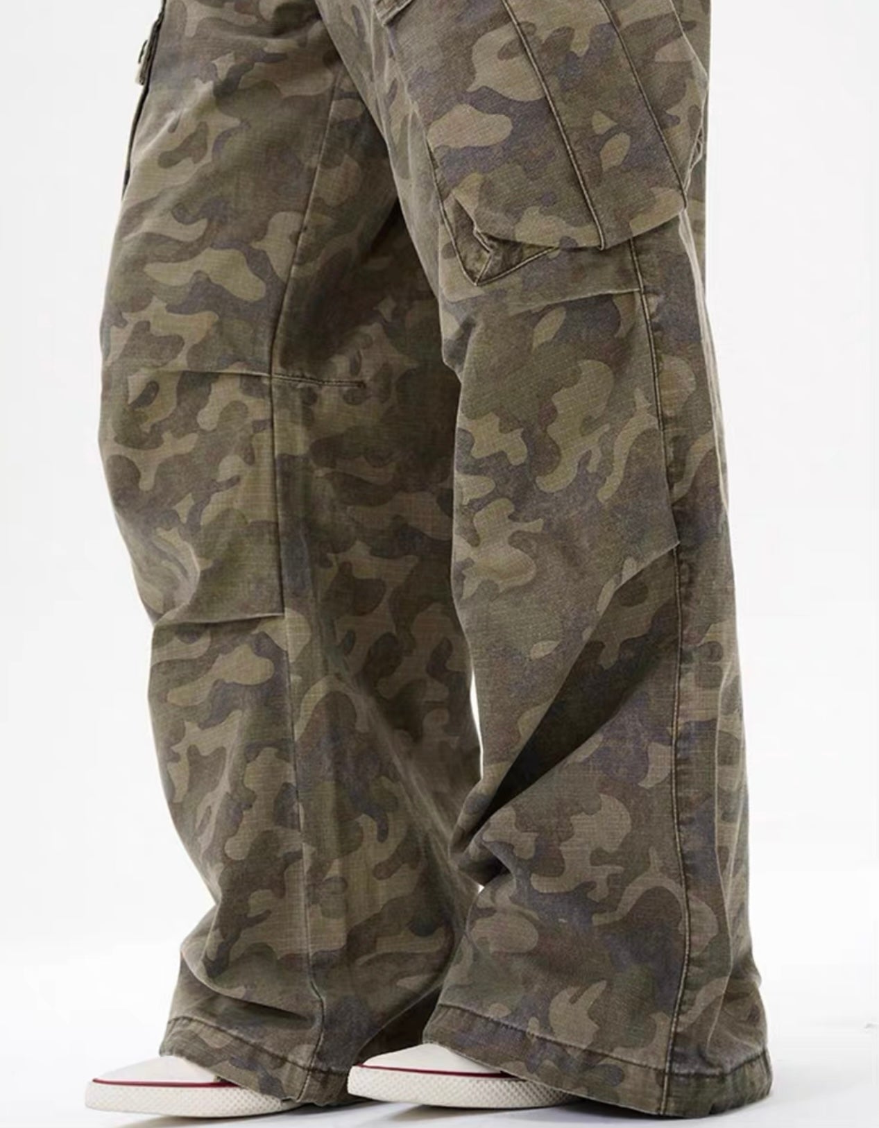 TJ10001 Baggy Cargo Pants/ Urban Camo