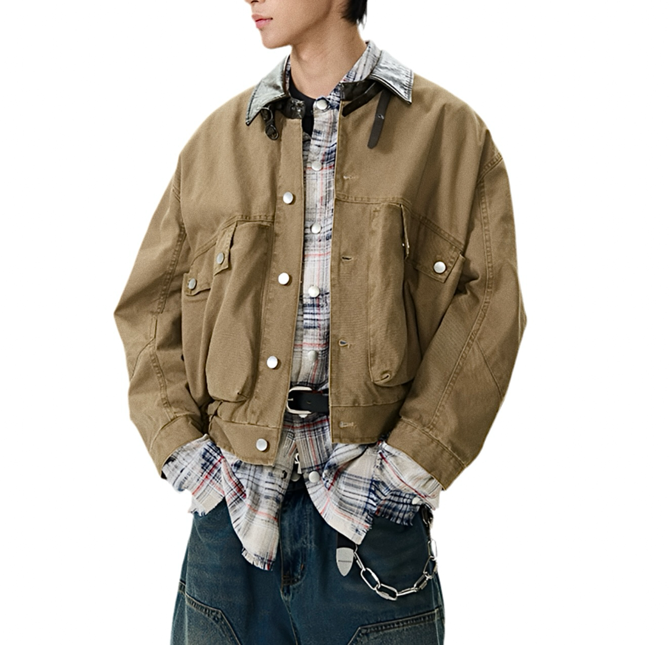 JS10011 Oversized Jacket/ Urban Fleece Utility