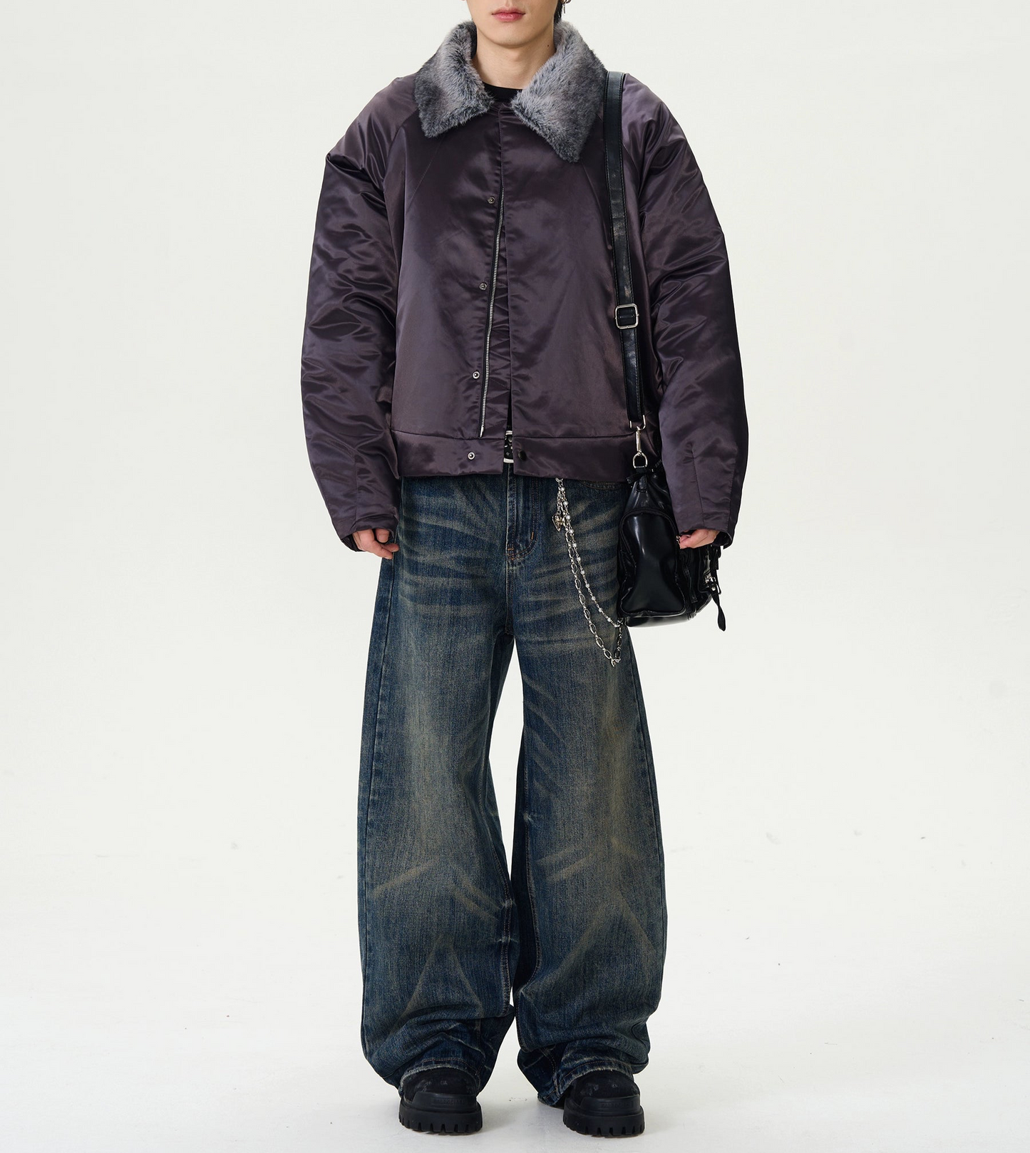 TJ10037 Baggy Jeans/ Vanguard Washed