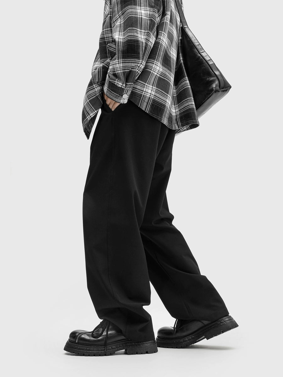 Chunky tilted metal zip derby