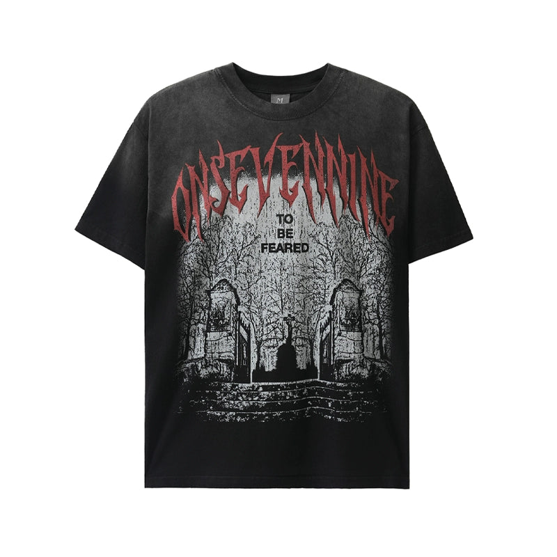 TLS123 Oversized tee/ Grave Yard