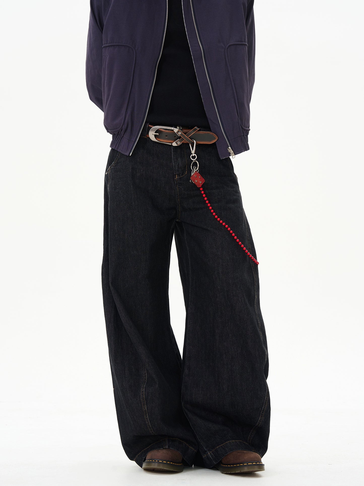 TJ10074 Baggy Selvedge Denim Jeans