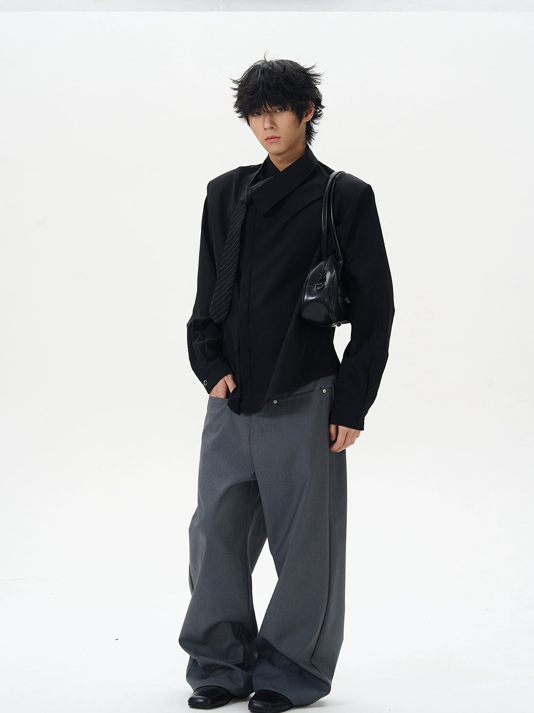 TJ10126 Loose Casual Trousers