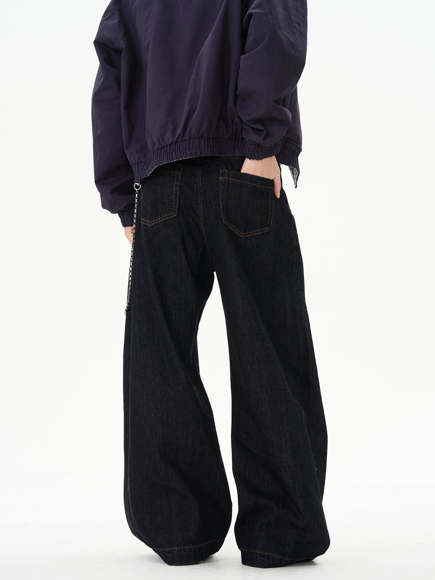 TJ10074 Baggy Selvedge Denim Jeans