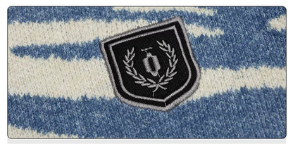 HS10009 Oversized Knitted Sweater/ Savanna Wave
