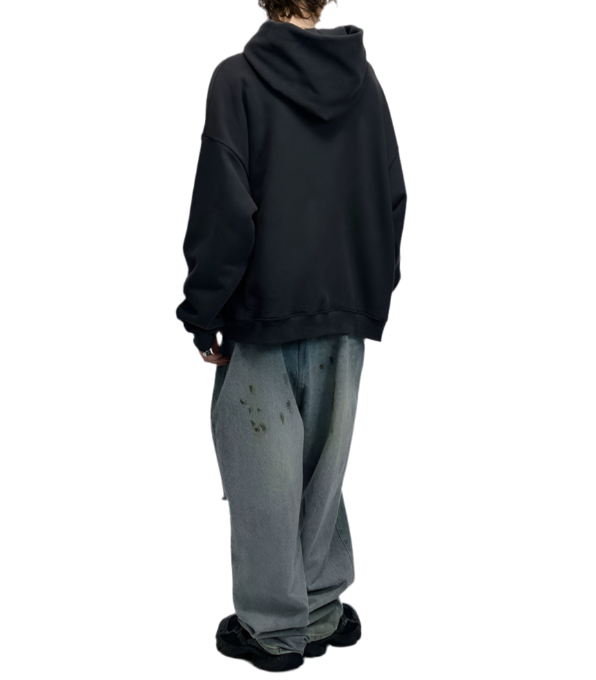 HS10003 Oversized hoodie/ Eclipse Entanglement