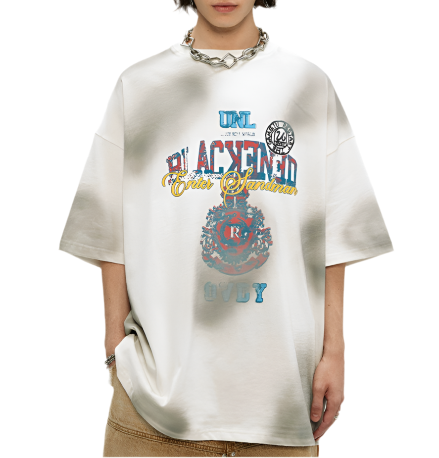 TLS114 Oversized tee/ Sandman Crest