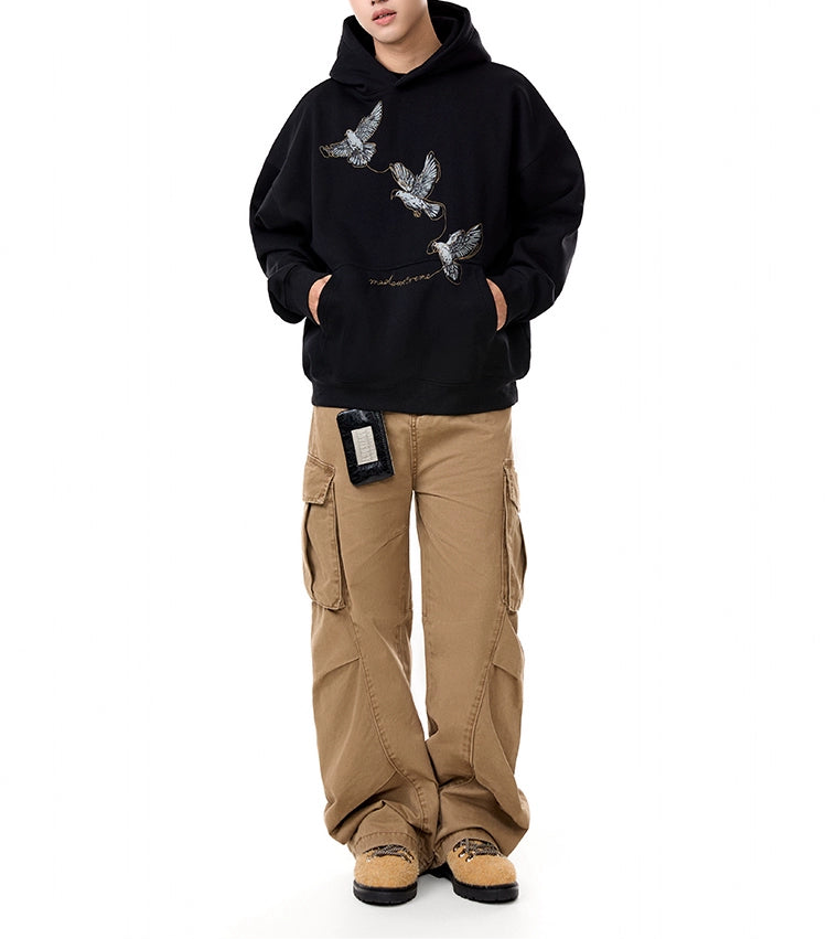 HS10026 Oversized hoodie/ Trio Dove