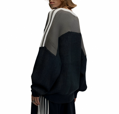 HS10008 Oversized Knitted Sweater/ Pro Circuit