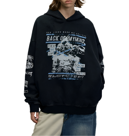 HS10010 Oversized hoodie/ Inner Dialogue
