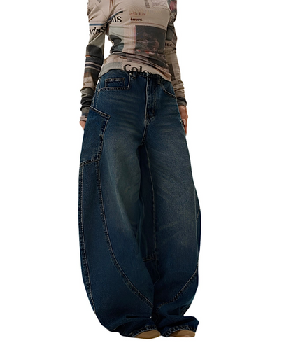 TJ10031 Wide-Leg Jeans/ Street Slouch