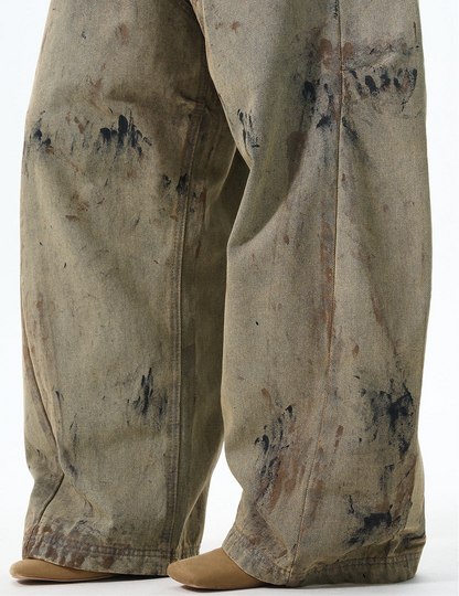 TJ10091 Baggy Wasteland Design Trousers