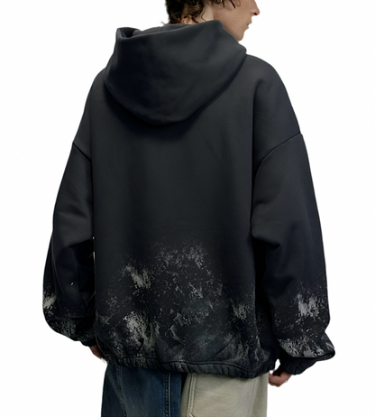 HS10005 Oversized Hoodie/ Urban Ash