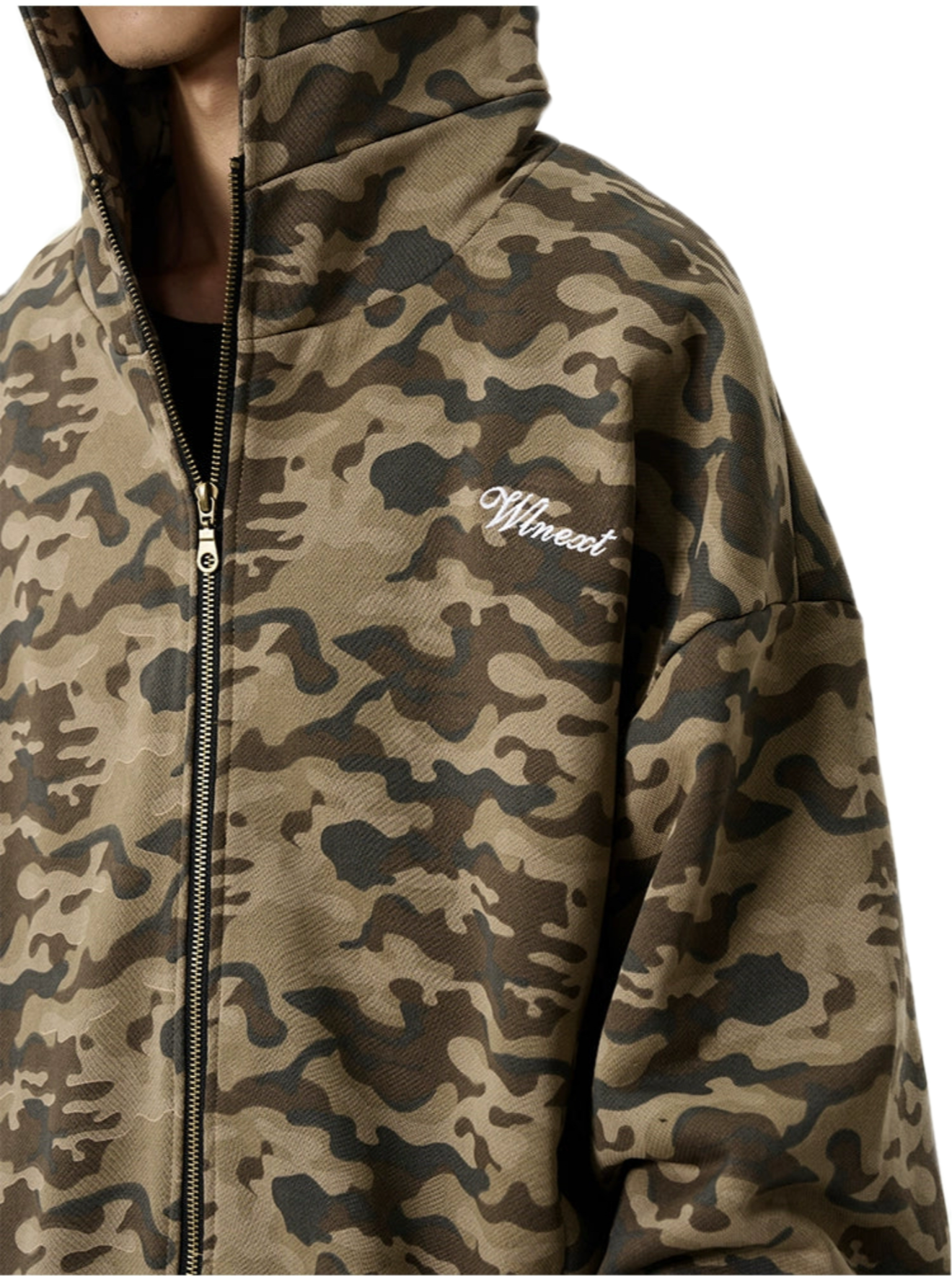 HS10014 Oversized Hoodie/ Terrain Trail