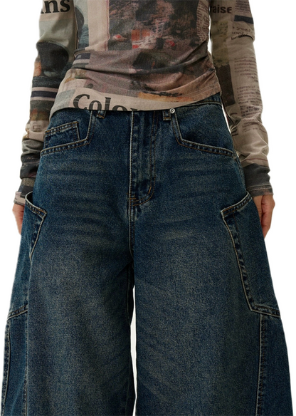 TJ10031 Wide-Leg Jeans/ Street Slouch