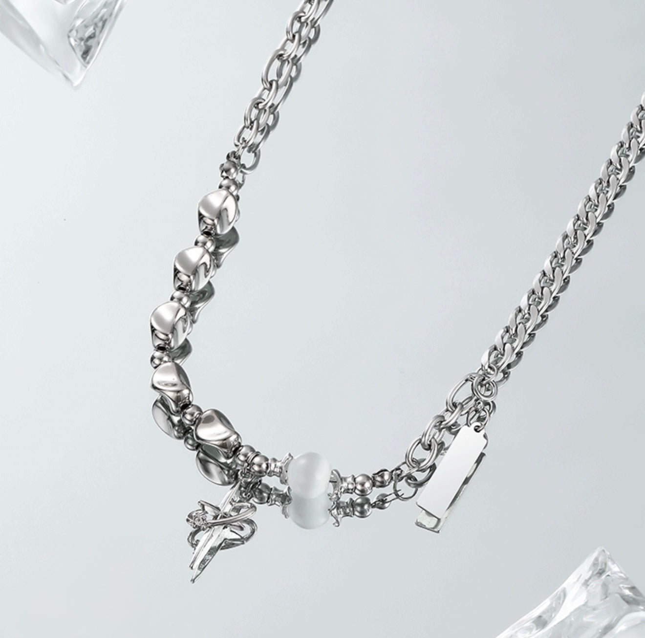 CN1002 Necklace/ Orbit Star
