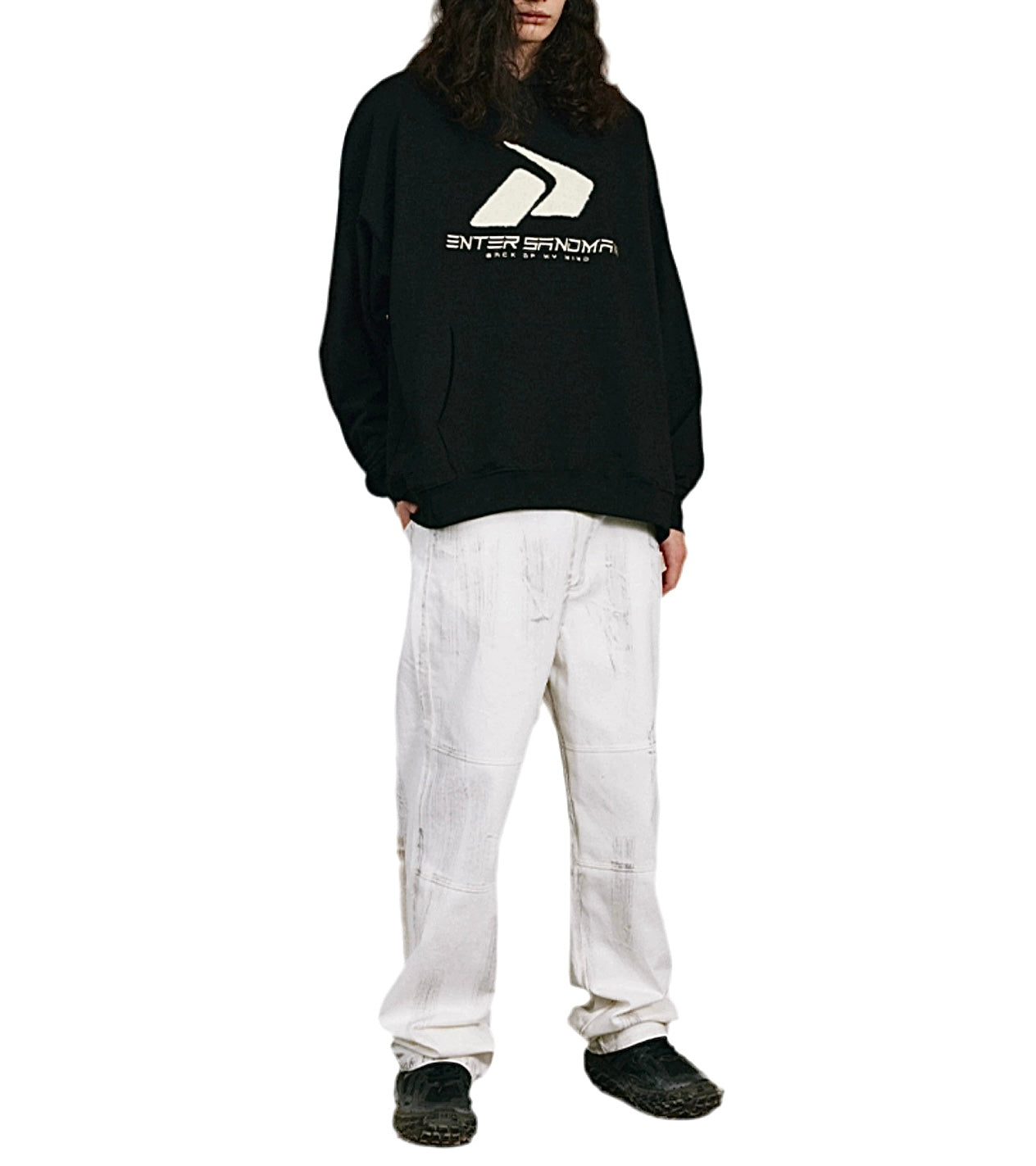 HS10020 Oversized Hoodie/ Sandstorm