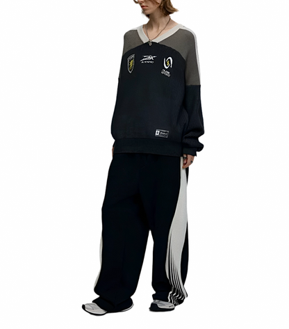 HS10008 Oversized Knitted Sweater/ Pro Circuit