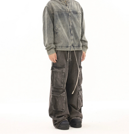 TJ10020 Oversized Trousers/ Double Cargo