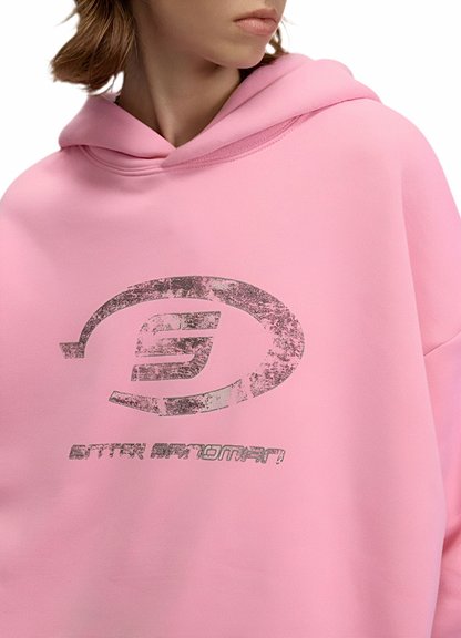 HS10005 Oversized Hoodie/ Urban Ash
