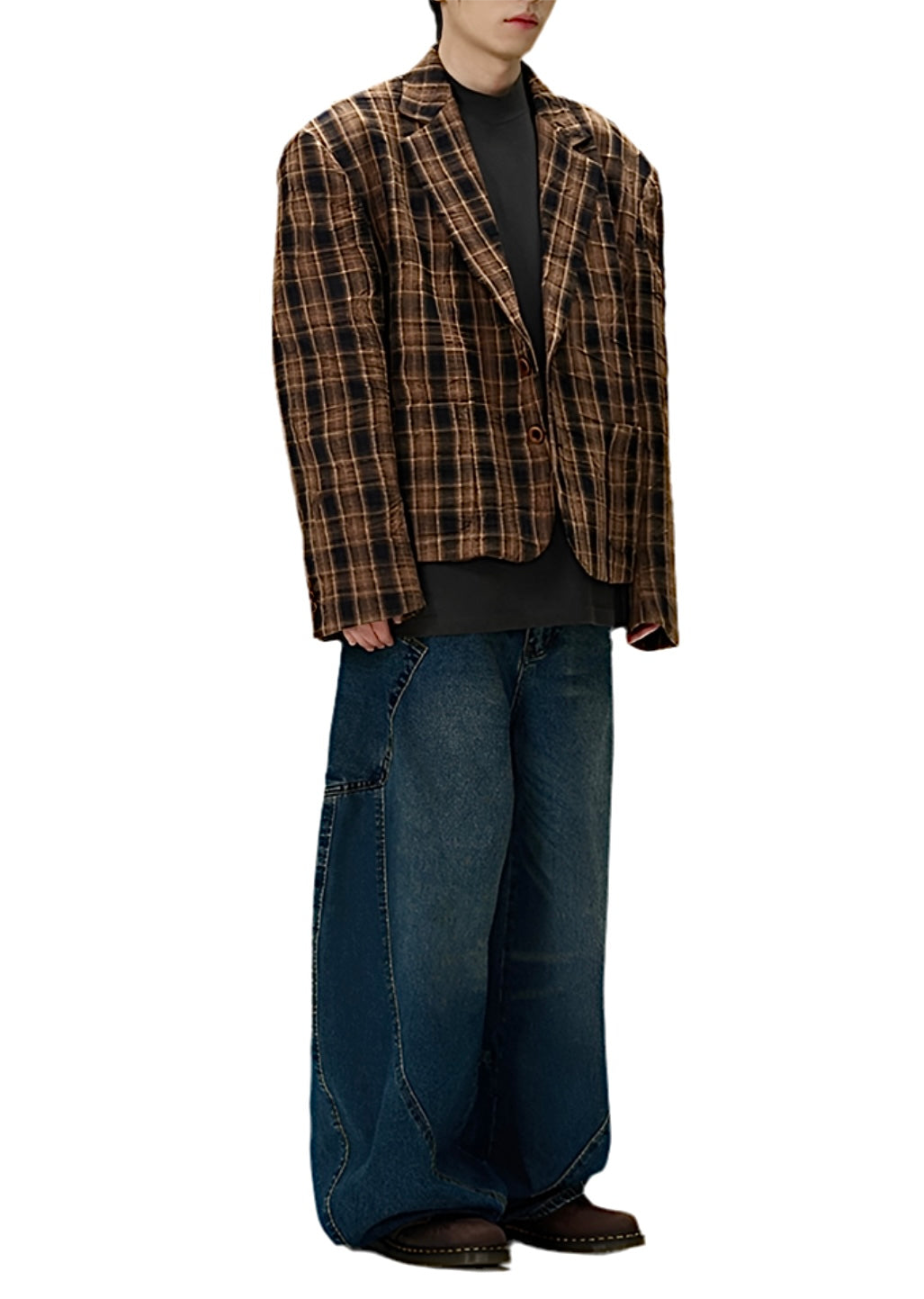 TJ10031 Wide-Leg Jeans/ Street Slouch