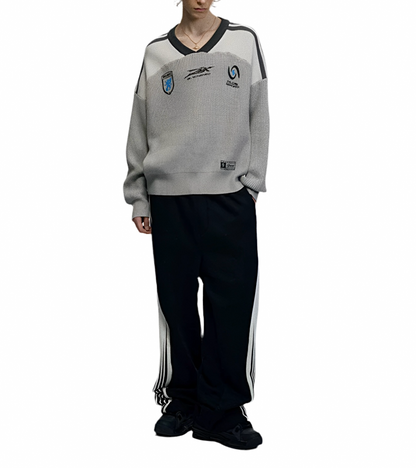 HS10008 Oversized Knitted Sweater/ Pro Circuit