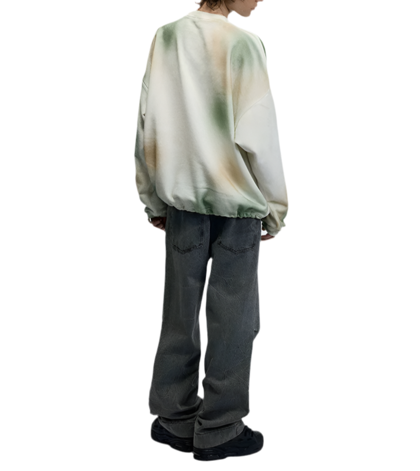 HS10021 Oversized sweater/ Urban Mist
