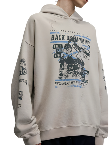 HS10010 Oversized hoodie/ Inner Dialogue