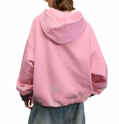 HS10005 Oversized Hoodie/ Urban Ash